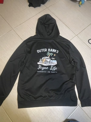 Hoodie black like new, size L