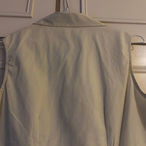Robert Friedman Sophisticated Shirt M Beige cotton like new