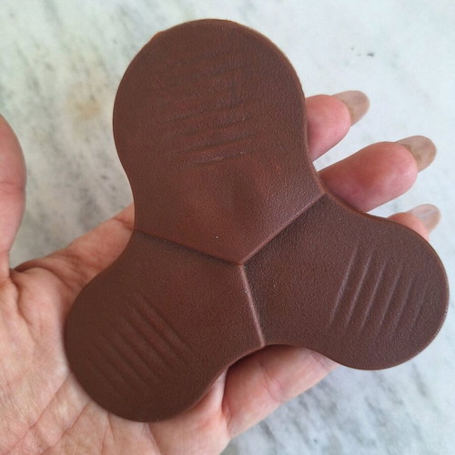 Door Stop Brown plastic like new