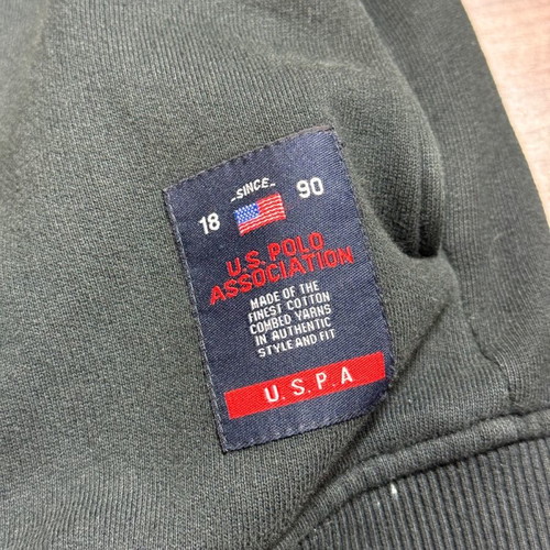 U.S. Polo Assn. Black Hoodie Size L Like New