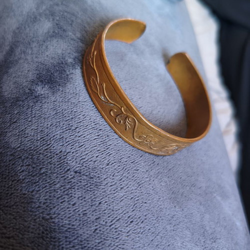 Vintage copper bracelet