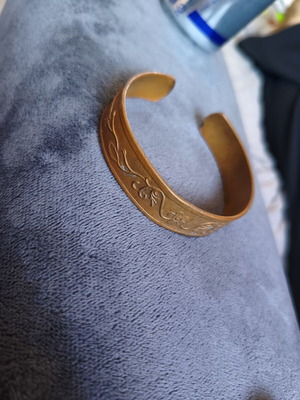 Vintage copper bracelet