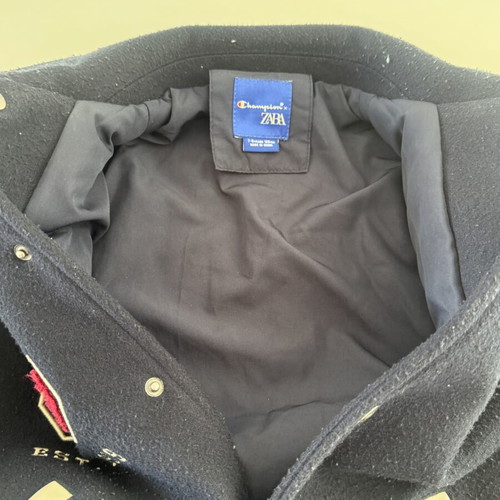 Champion x Zara College Jacket used, 7-8 years, varsity bomber