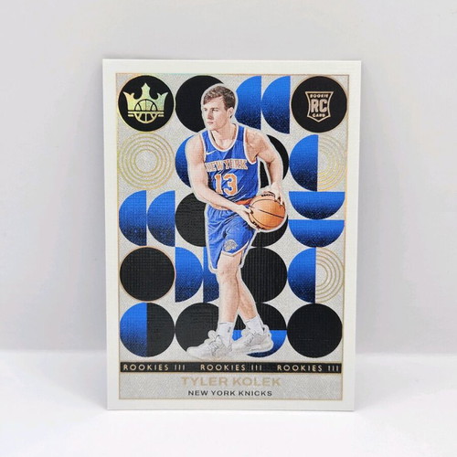 Panini Court King Tyler Kolek lvl3 Rookie like new