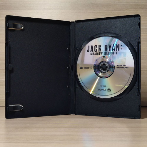 Jack Ryan Shadow Recruit DVD used with Greek subtitles