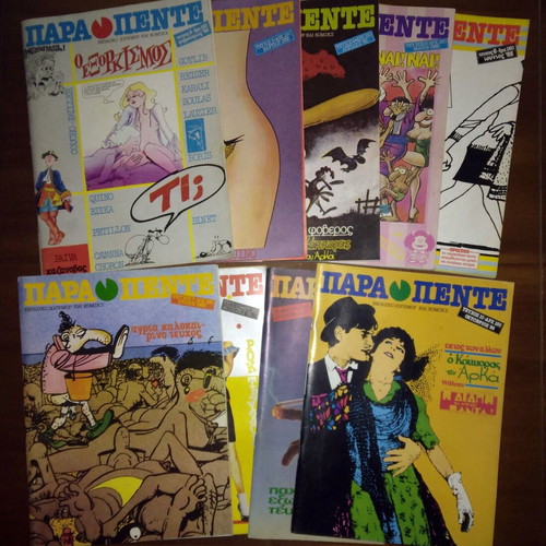 Parapente Comics Pack of 9 Like New, Adult Humor
