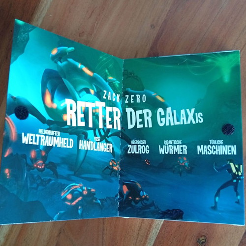 Zack Zero DVD animated movie, German language, new sealed