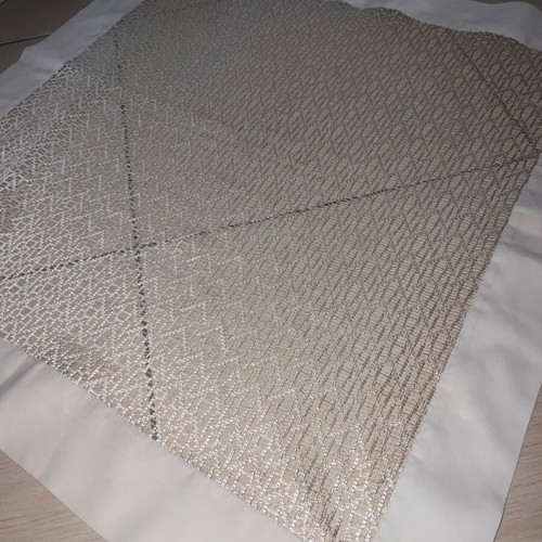 Handmade decorative towel like new, knitted