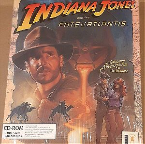 Indiana Jones and the Fate of Atlantis. Big Box. Pc Game.