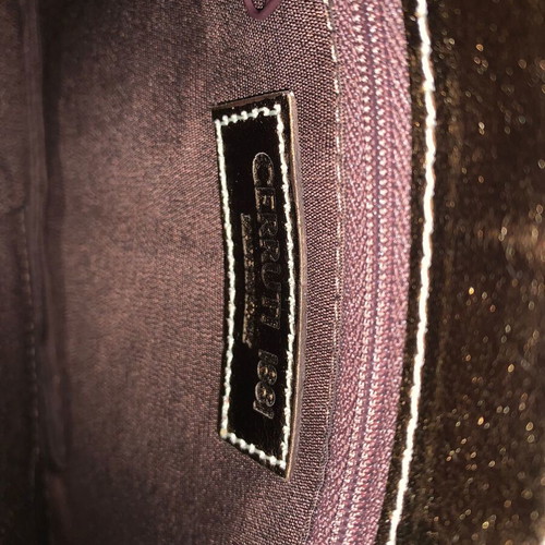 Cerruti 1881 bag like new, brown leather with gold details