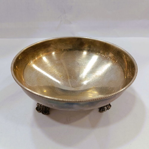 Vintage silver-plated Lambidis bowl like new, original silverware