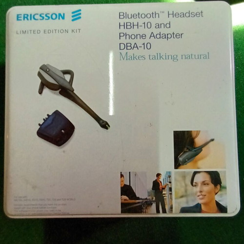 Ericsson Bluetooth Headset HBH-10 and Phone Adapter DBA-10 new