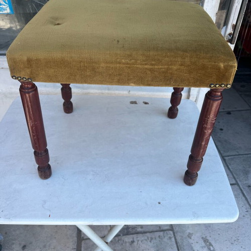 Vintage stool chair used with wear