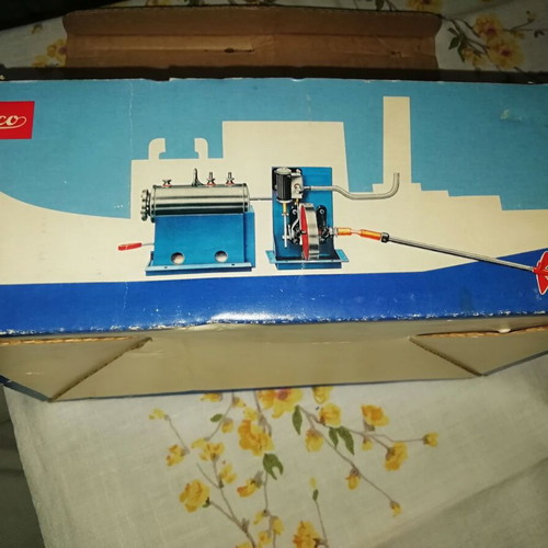 Wilesco D52 Marine Steam Engine 1965 New Old Stock