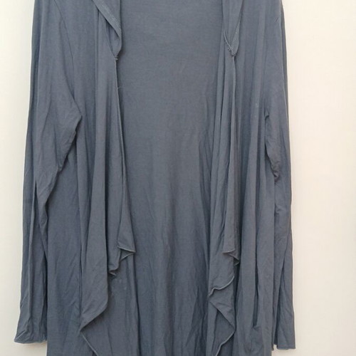 Celestino cardigan used, elastic with hood, blue, size M