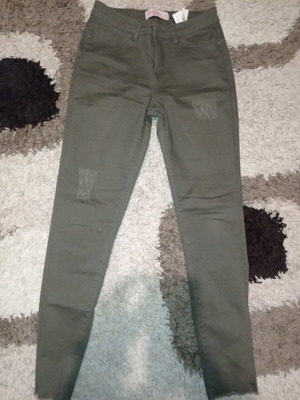 Skinny Pink Woman oil jeans size 34 like new