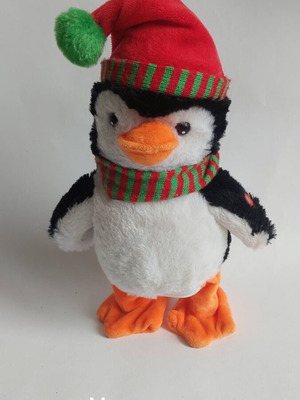 Interactive musical penguin toy Windel like new