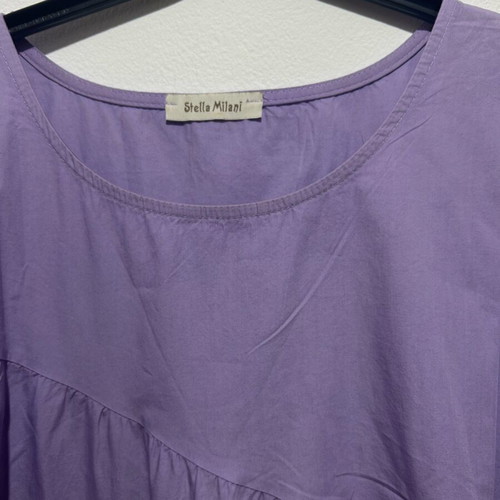 Women's violet dress with pockets like new