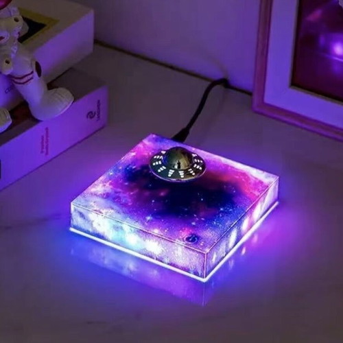 Inovaxion UFO decorative lamp with magnetic levitation and RGB lighting