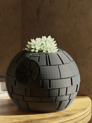 Death Star Star Wars γλαστράκι 3d print καινούργιο