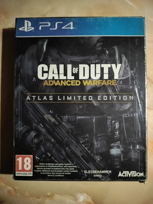 Call of Duty Advanced Warfare Atlas Limited Edition PS4 game used