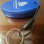 Olympic Air waterproof keychain