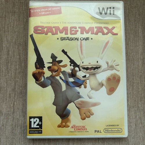 Sam & Max Season One Nintendo Wii PAL used complete