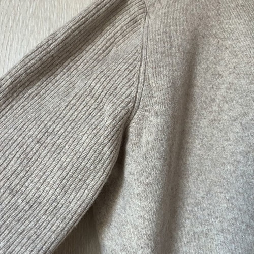 Sisley beige wool sweater, size M