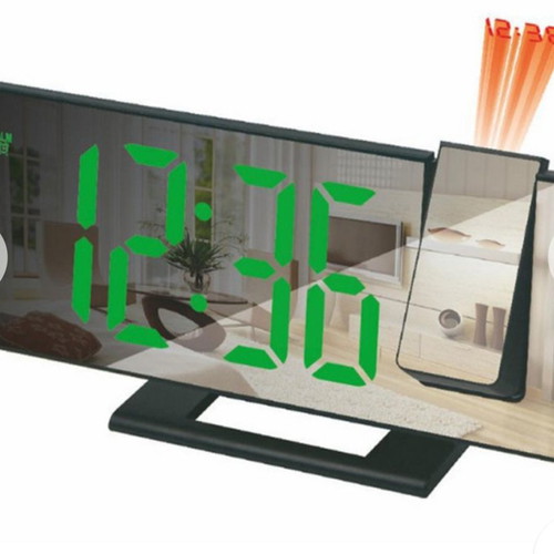 Digital led clock alarm