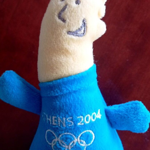Phoebus plush mascot Athens 2004 Olympic Games, like new