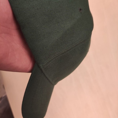 Hat green without inscriptions new