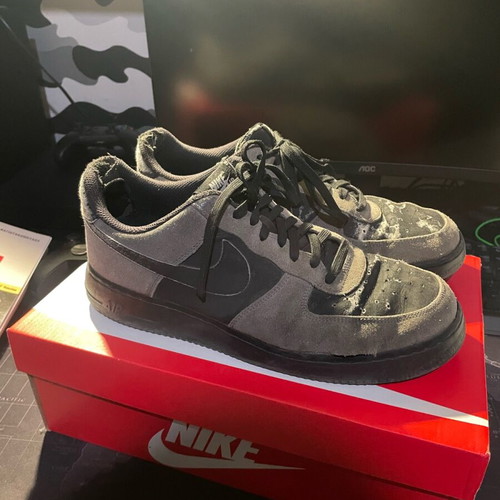 Nike Air Force Vintage sneakers used, size 45, black