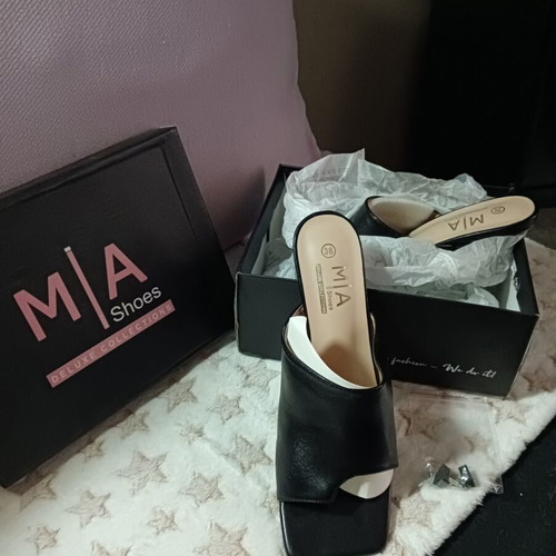 Mia Shoes mules new, size 38, black