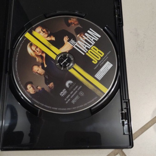 The Italian Job DVD used, foreign cinema, Mark Wahlberg