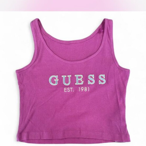 Guess pink tank top, size S