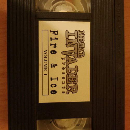Metal Invader Fire n Ice Vol I VHS tape like new, metal