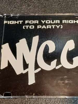 N.Y.C.C. Fight For Your Right (To Party) CD used, electronic