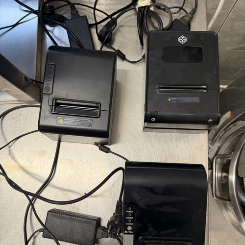 Thermal printers used, pack of 3 units