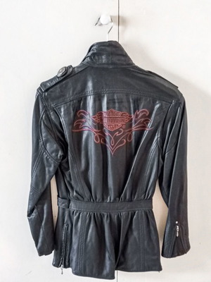 Harley Davidson women's leather jacket XS used