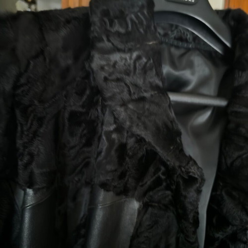 Fur coat jacket like new, size XL