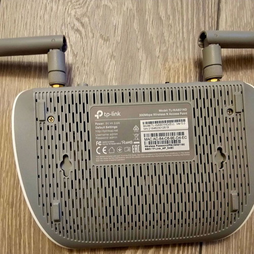 TpLink TL WA801ND range extender bridge