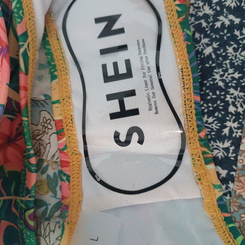Shein women's bikini bottom new, multicolor, size L