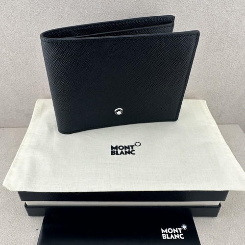 Montblanc Sartorial wallet black saffiano leather MB130315