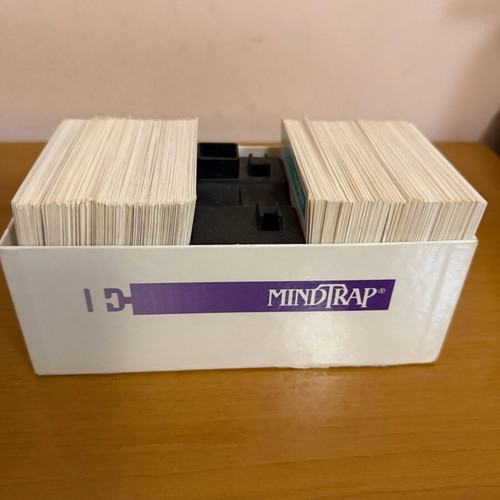 Mindtrap used card game with box wear