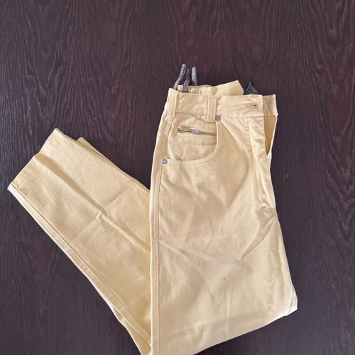 Vintage Jinglers high-waisted yellow jeans like new, size M