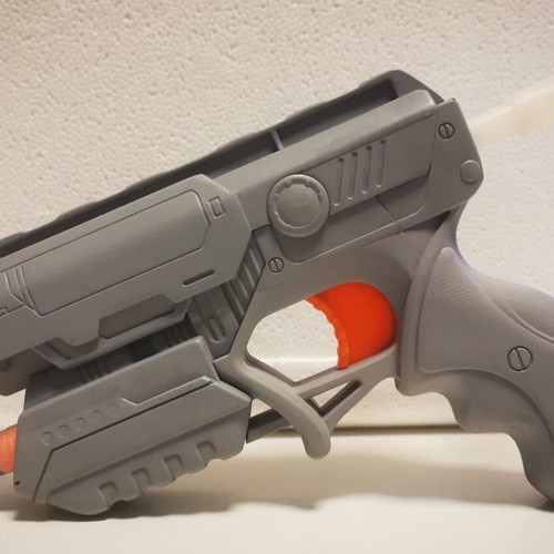 Modded Blaze Storm Hot Fire Blaster used