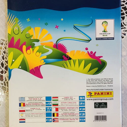 Panini FIFA World Cup Brazil 2014 Sticker Album like new