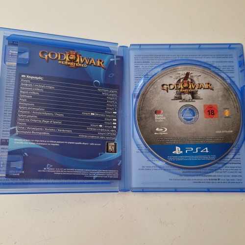 God of War 3 PS4 game used, good condition