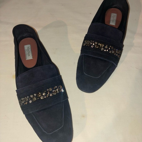 Max Mara black ballerinas like new, size 38