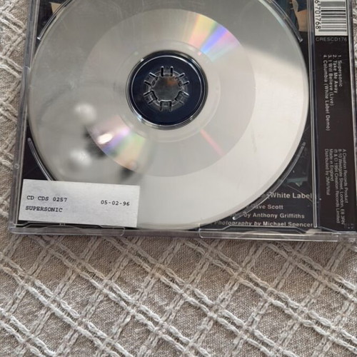 Oasis Supersonic CD single like new with numbering